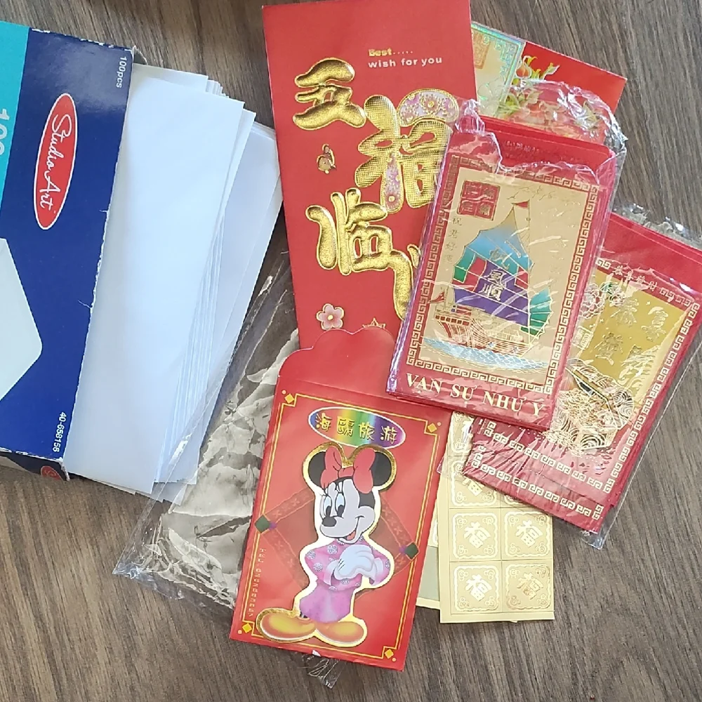 Envelope Bundle Lucky Red Envelopes